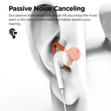 BassCanon Passive Noise Canceling Cover for AirPods & EarPods