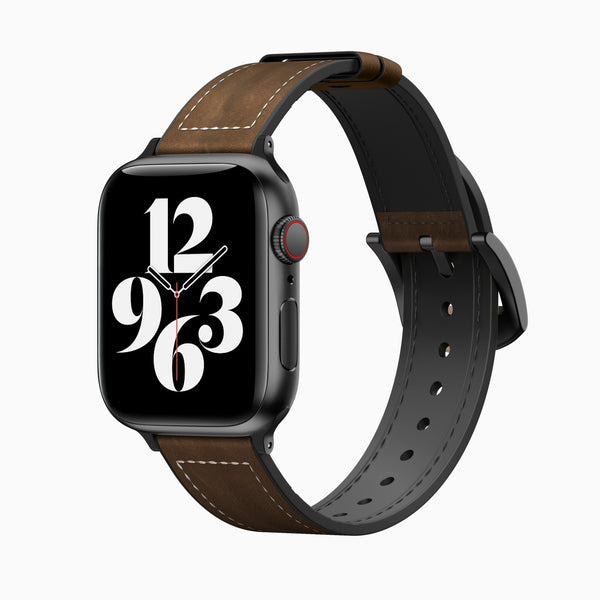 Saddle Brown Leather Sport Band