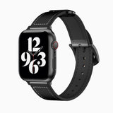 Black Leather Sport Band