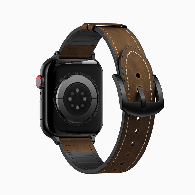 Saddle Brown Leather Sport Band